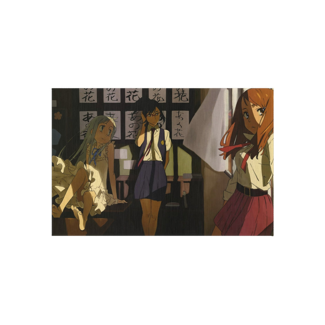 Anohana Meiko Honma, Naruko Anjou, Chiriko Tsurumi Rug