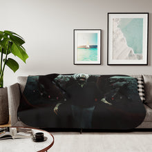 Load image into Gallery viewer, Tokyo Ghoul Ken Kaneki Sherpa Blanket
