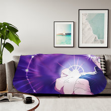 Load image into Gallery viewer, Satoru Gojo Sherpa Blanket

