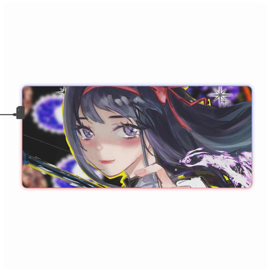 Homura Akemi RGB LED Mouse Pad (Desk Mat)