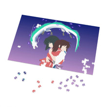 Load image into Gallery viewer, Spirited Away Minimalist Jigsaw Puzzle
