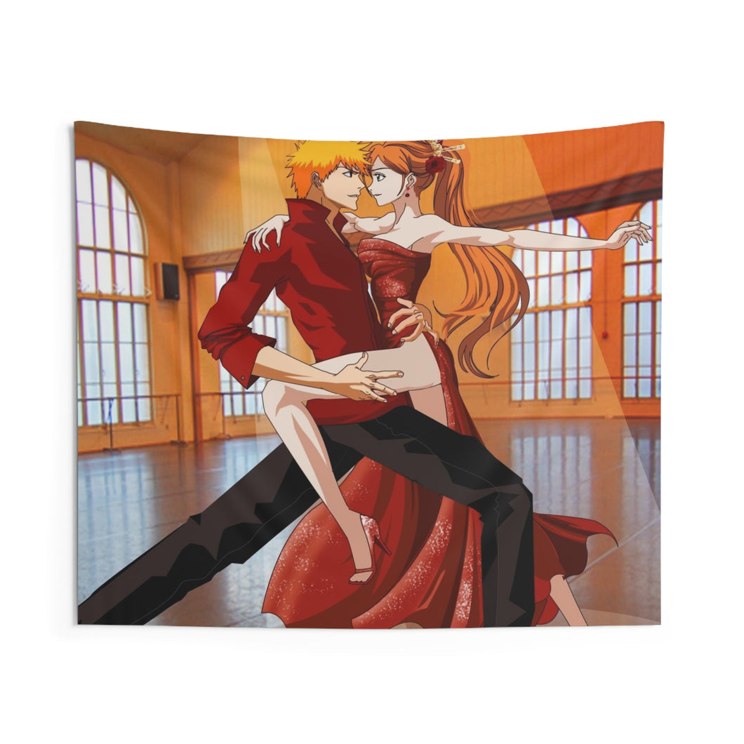 Ichigo & Orihime Tango Indoor Wall Tapestry