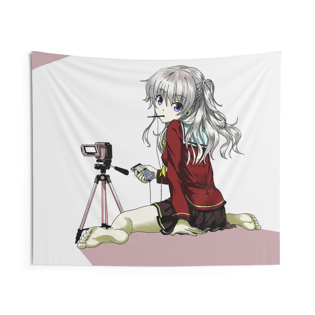 Nao Tomori With her camera Indoor Wall Tapestry