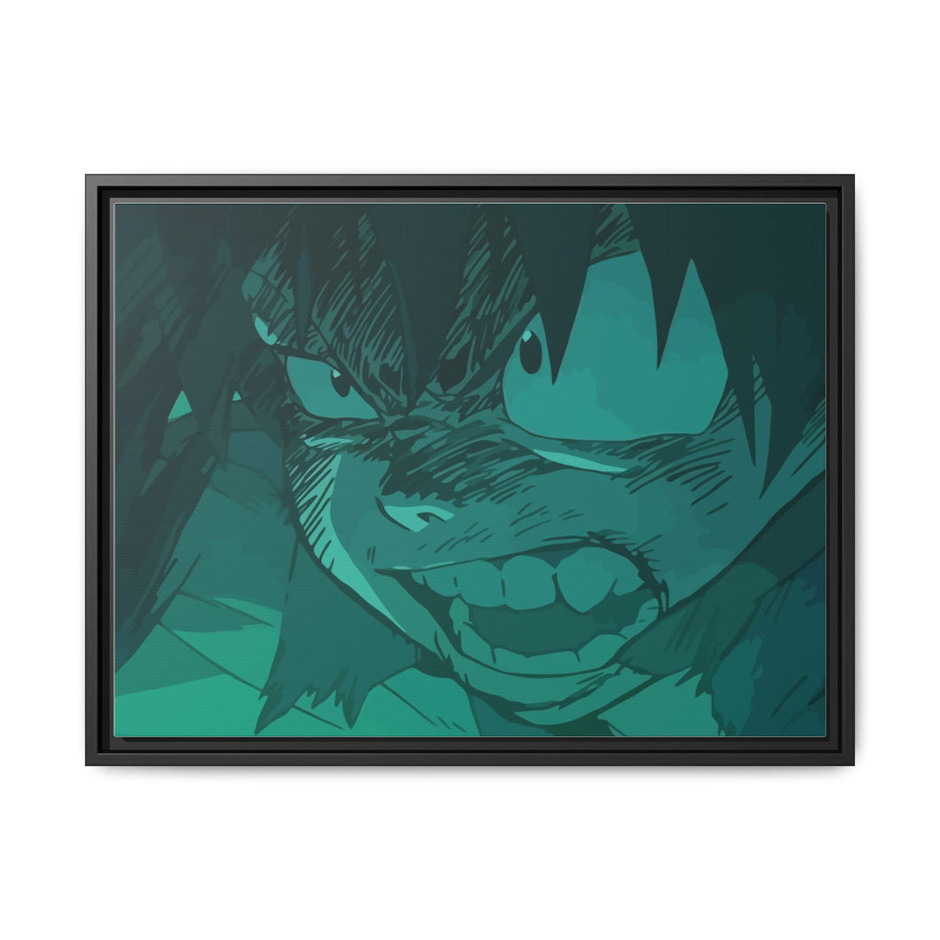 Tengen Toppa Gurren Lagann Canvas Framed Art Print