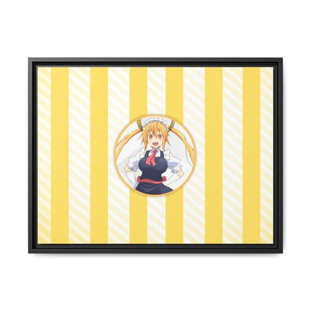 Miss Kobayashi's Dragon Maid Kobayashi San Chi No Maid Dragon, Tohru Canvas Framed Art Print