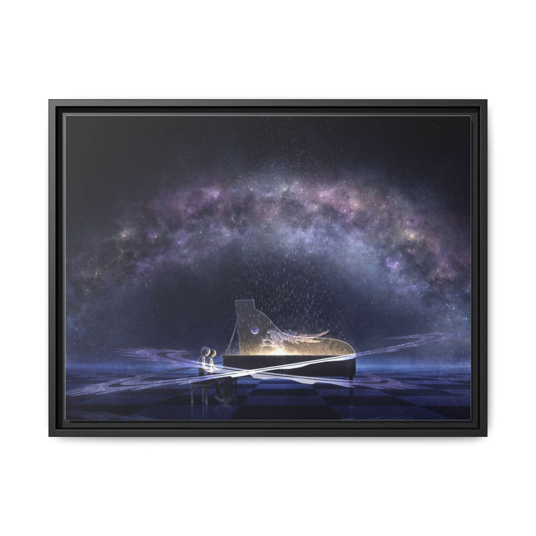 Anime Neon Genesis Evangelion Canvas Framed Art Print