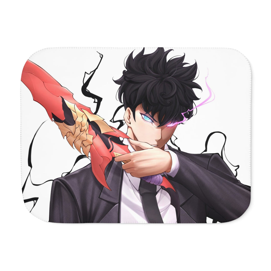 Solo Leveling Sherpa Blanket