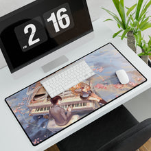 Load image into Gallery viewer, Kaori and Arima Mouse Pad (Desk Mat)
