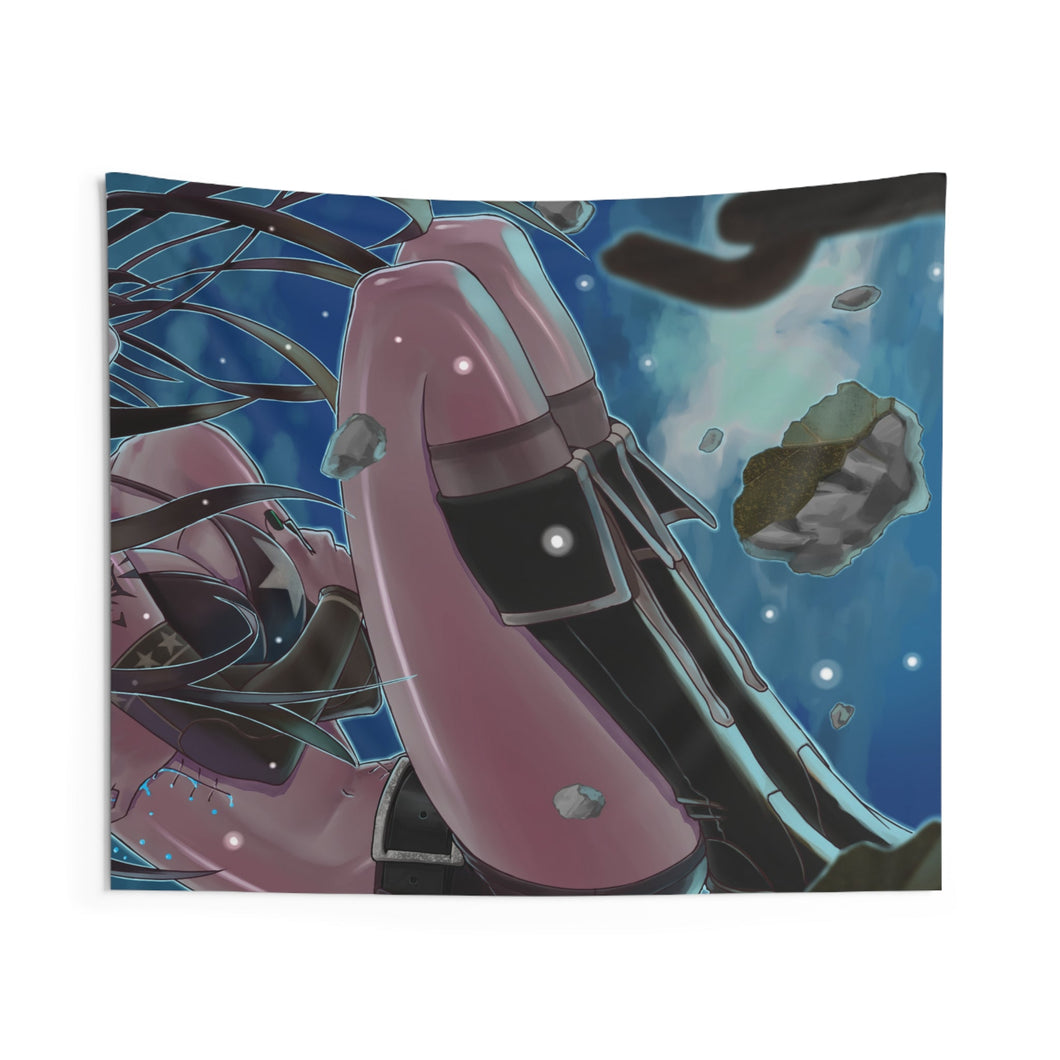 Black Rock Shooter Indoor Wall Tapestry