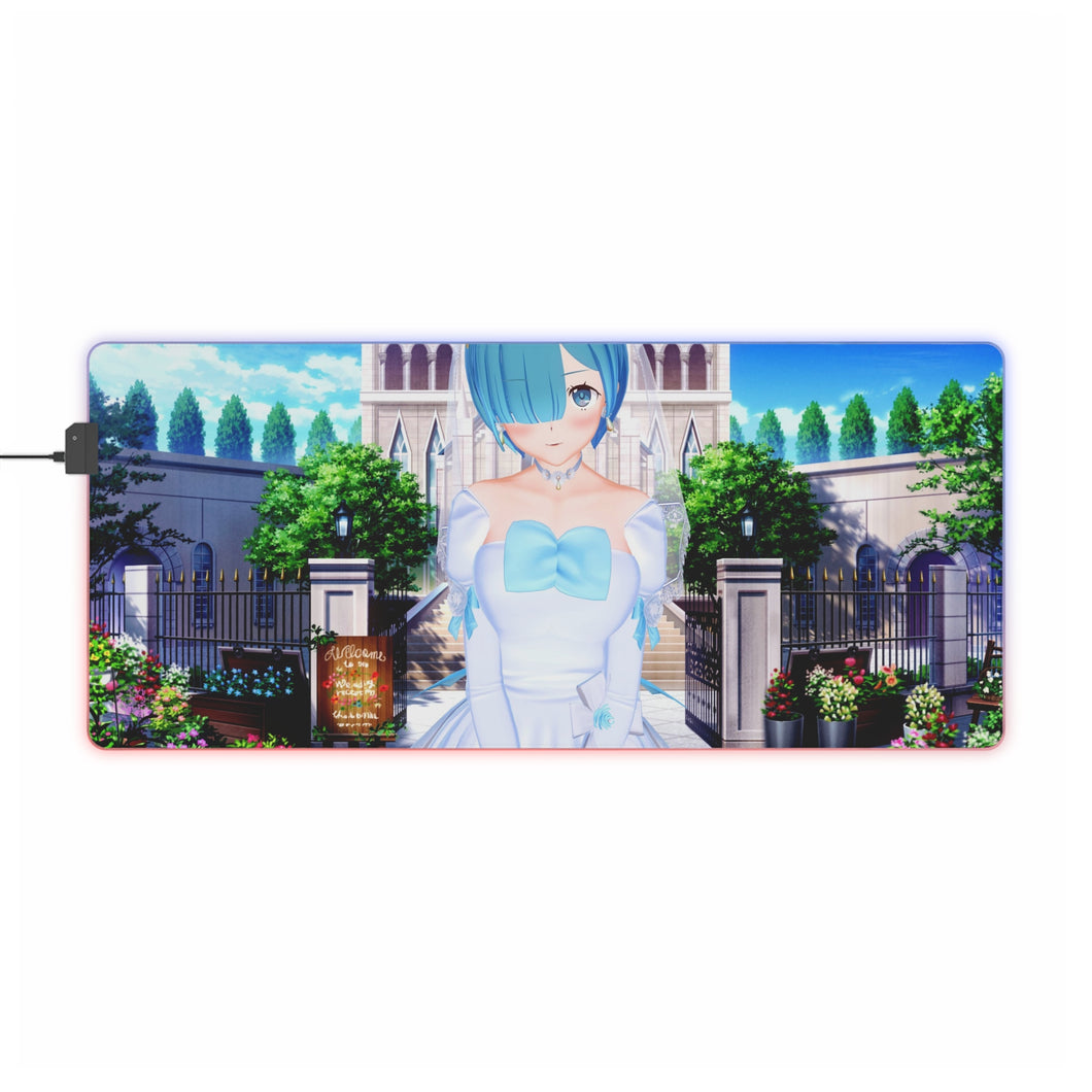 Re:ZERO -Starting Life In Another World- RGB LED Mouse Pad (Desk Mat)
