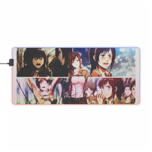Load image into Gallery viewer, Anime Attack On Titan RGB LED Mouse Pad (Desk Mat)
