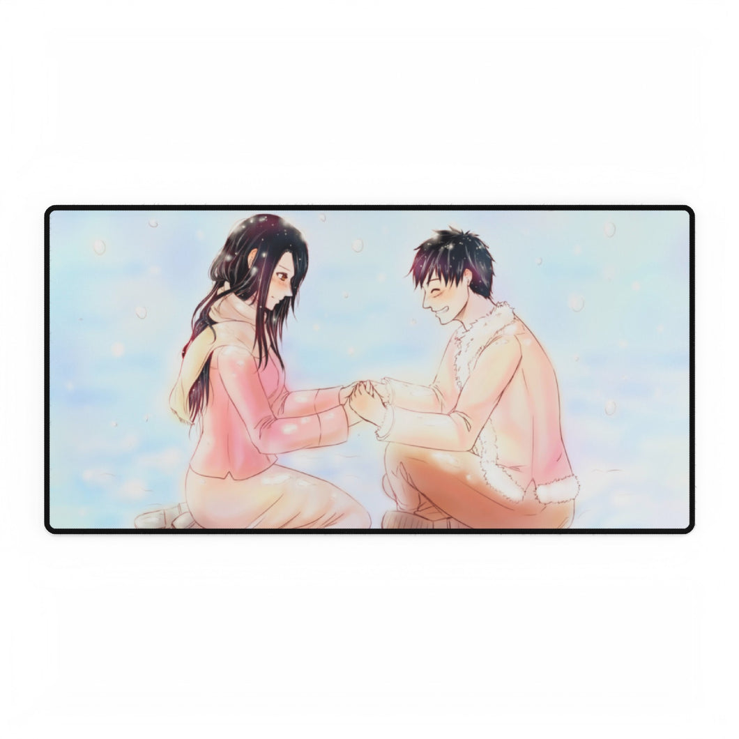Monkey D. Luffy and Boa Hancock Mouse Pad (Desk Mat)