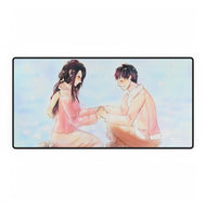 Monkey D. Luffy and Boa Hancock Mouse Pad (Desk Mat)
