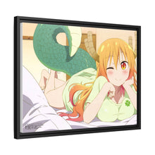 Load image into Gallery viewer, Miss Kobayashi&#39;s Dragon Maid Kobayashi San Chi No Maid Dragon, Tohru Canvas Framed Art Print

