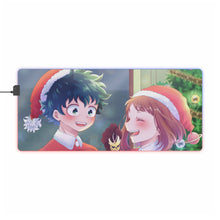 Load image into Gallery viewer, My Hero Academia Izuku Midoriya RGB LED Mouse Pad (Desk Mat)
