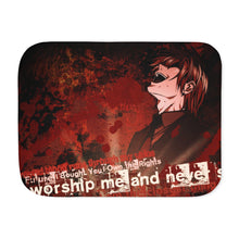 Load image into Gallery viewer, Anime Death Note Sherpa Blanket
