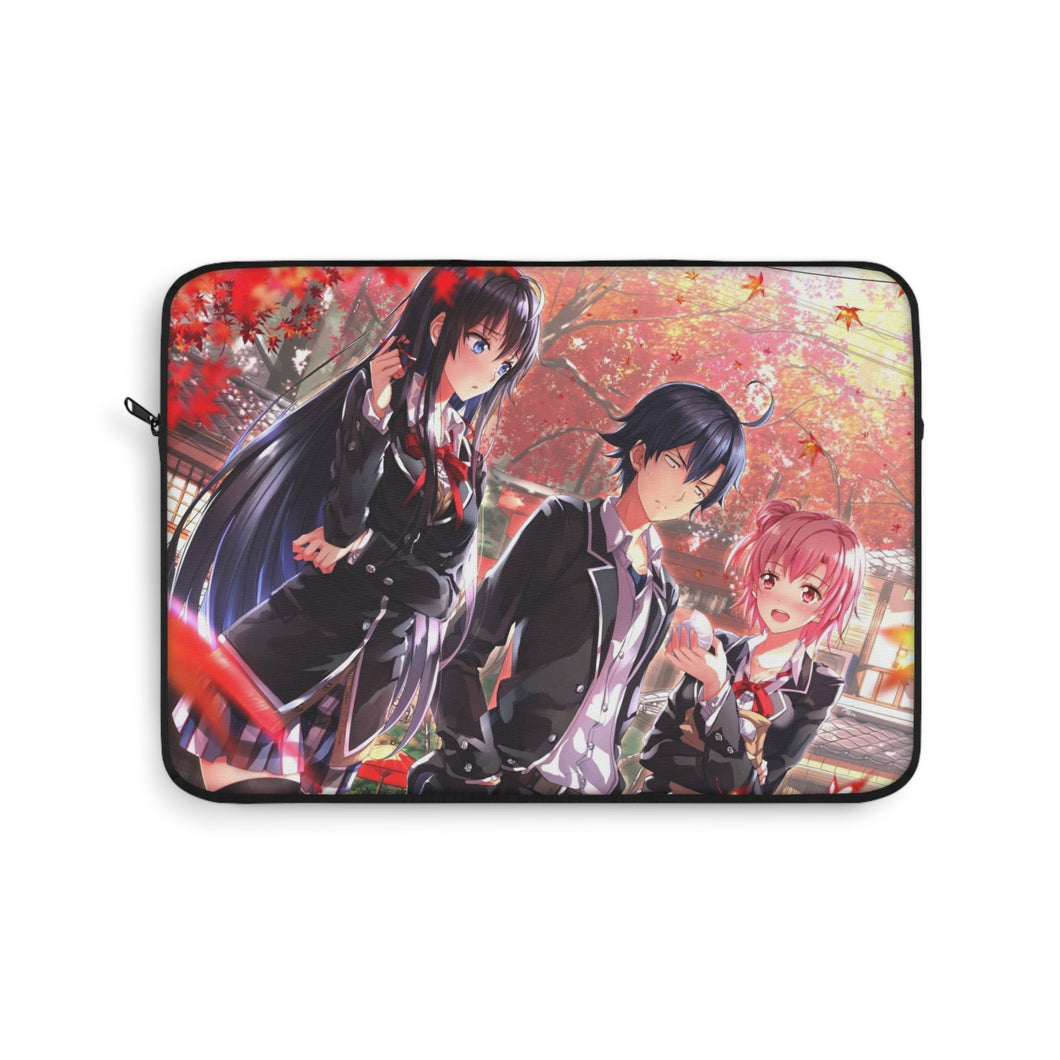 My Teen Romantic Comedy SNAFU Hachiman Hikigaya, Yukino Yukinoshita, Yui Yuigahama Laptop Sleeve