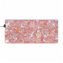 Load image into Gallery viewer, Every Normal Pokemon! RGB LED Mouse Pad (Desk Mat)
