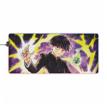 Load image into Gallery viewer, Mob Psycho 100 Shigeo Kageyama RGB LED Mouse Pad (Desk Mat)
