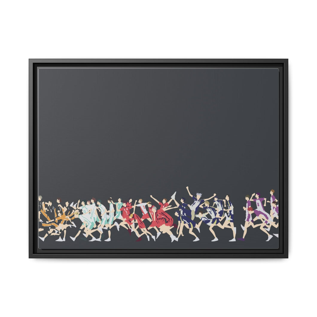 Haikyu!! Canvas Framed Art Print