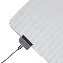 Load image into Gallery viewer, Neon Genesis Evangelion RGB LED Mouse Pad (Desk Mat)
