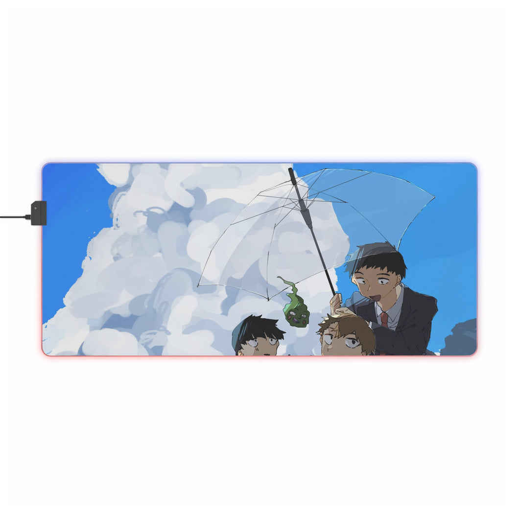 Anime Mob Psycho 100 RGB LED Mouse Pad (Desk Mat)