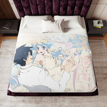 Load image into Gallery viewer, Anime Tengen Toppa Gurren Lagannr Sherpa Blanket
