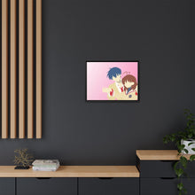 Load image into Gallery viewer, Clannad Tomoya Okazaki, Nagisa Furukawa Canvas Framed Art Print
