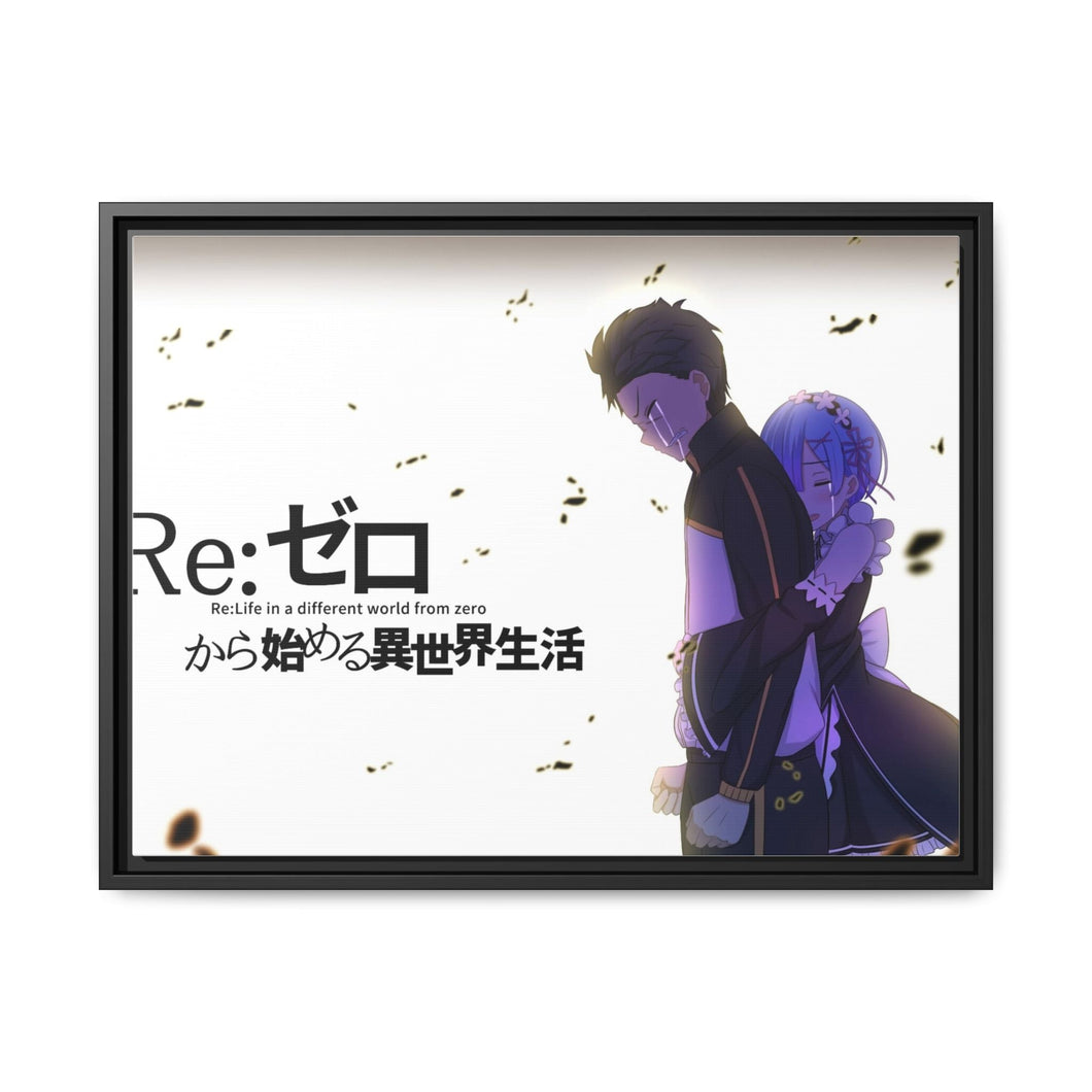 Anime Re:ZERO -Starting Life in Another World- Canvas Framed Art Print