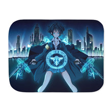 Load image into Gallery viewer, Akane Tsunemori with The dominators Sherpa Blanket
