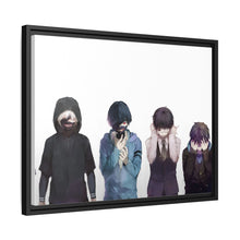 Load image into Gallery viewer, Ken Kaneki Transformation Canvas Framed Art Print
