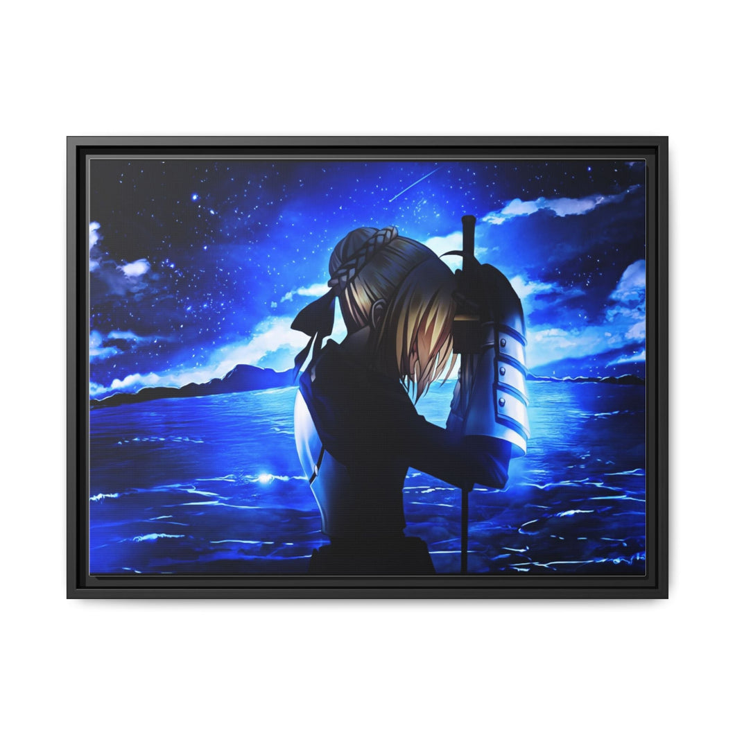 Fate/Stay Night Canvas Framed Art Print