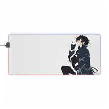 Load image into Gallery viewer, Pandora Hearts Gilbert Nightray RGB LED Mouse Pad (Desk Mat)
