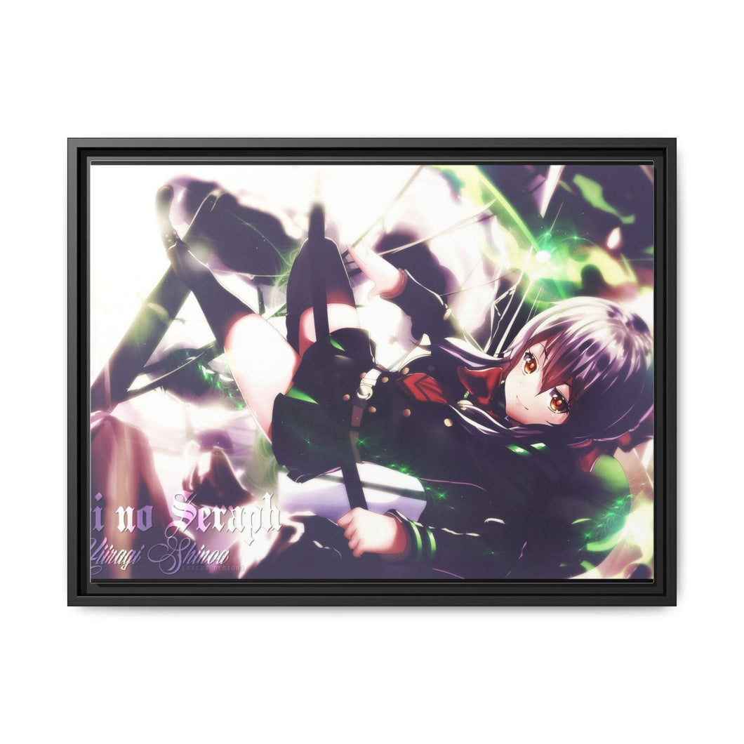 Seraph Of The End Canvas Framed Art Print