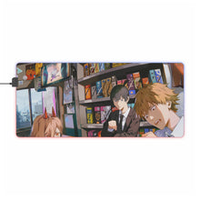 Load image into Gallery viewer, Anime Chainsaw Man RGB LED Mouse Pad (Desk Mat)
