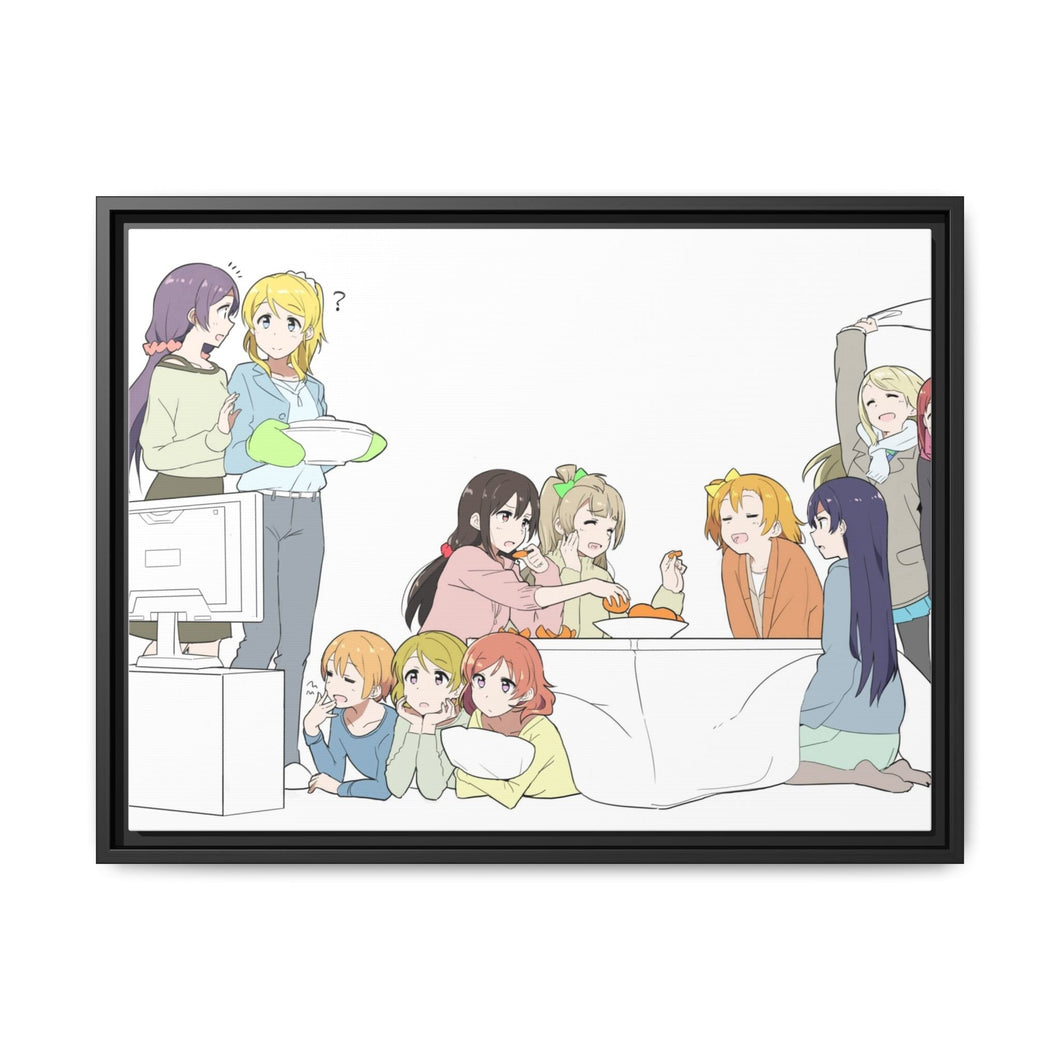 Anime Love Live! Canvas Framed Art Print