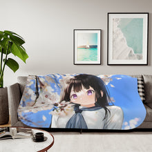Load image into Gallery viewer, Hyouka Eru Chitanda Sherpa Blanket
