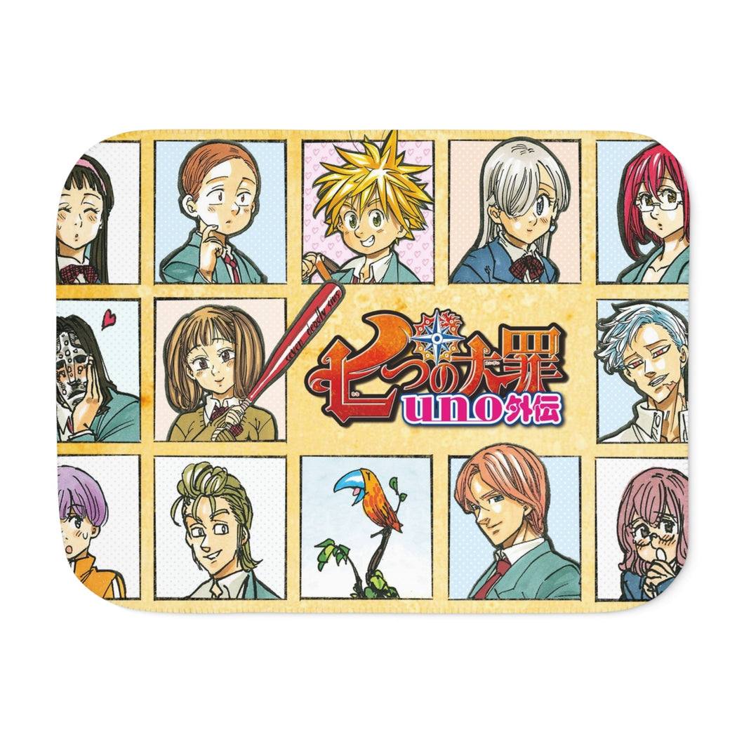 Anime The Seven Deadly Sins Sherpa Blanket