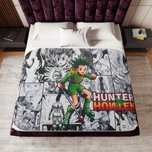 Load image into Gallery viewer, Anime Hunter x Hunter Sherpa Blanket

