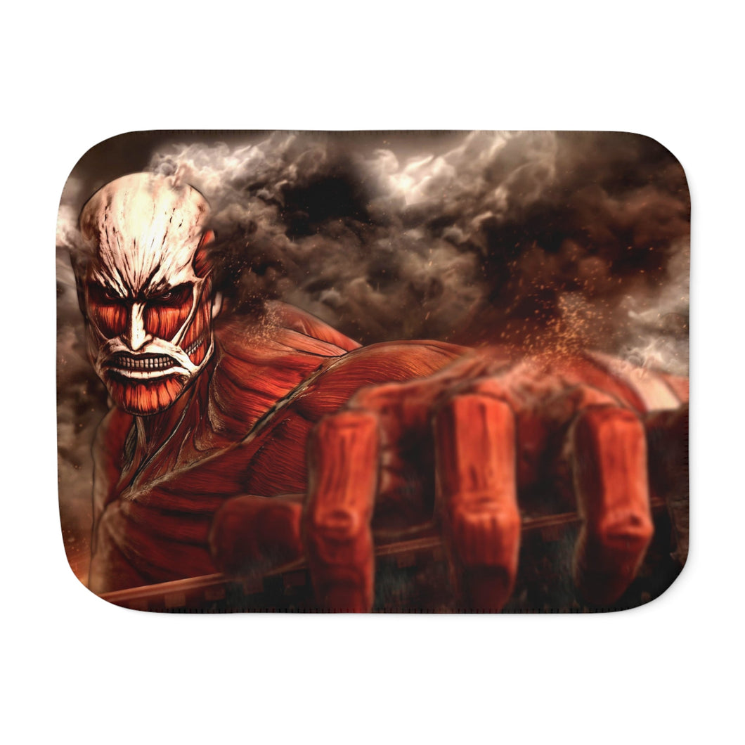 Colossal titan Sherpa Blanket