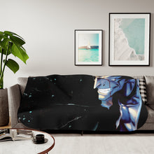 Load image into Gallery viewer, Kenpachi Zaraki (Bleach) Sherpa Blanket
