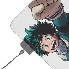 Load image into Gallery viewer, My Hero Academia Izuku Midoriya RGB LED Mouse Pad (Desk Mat)
