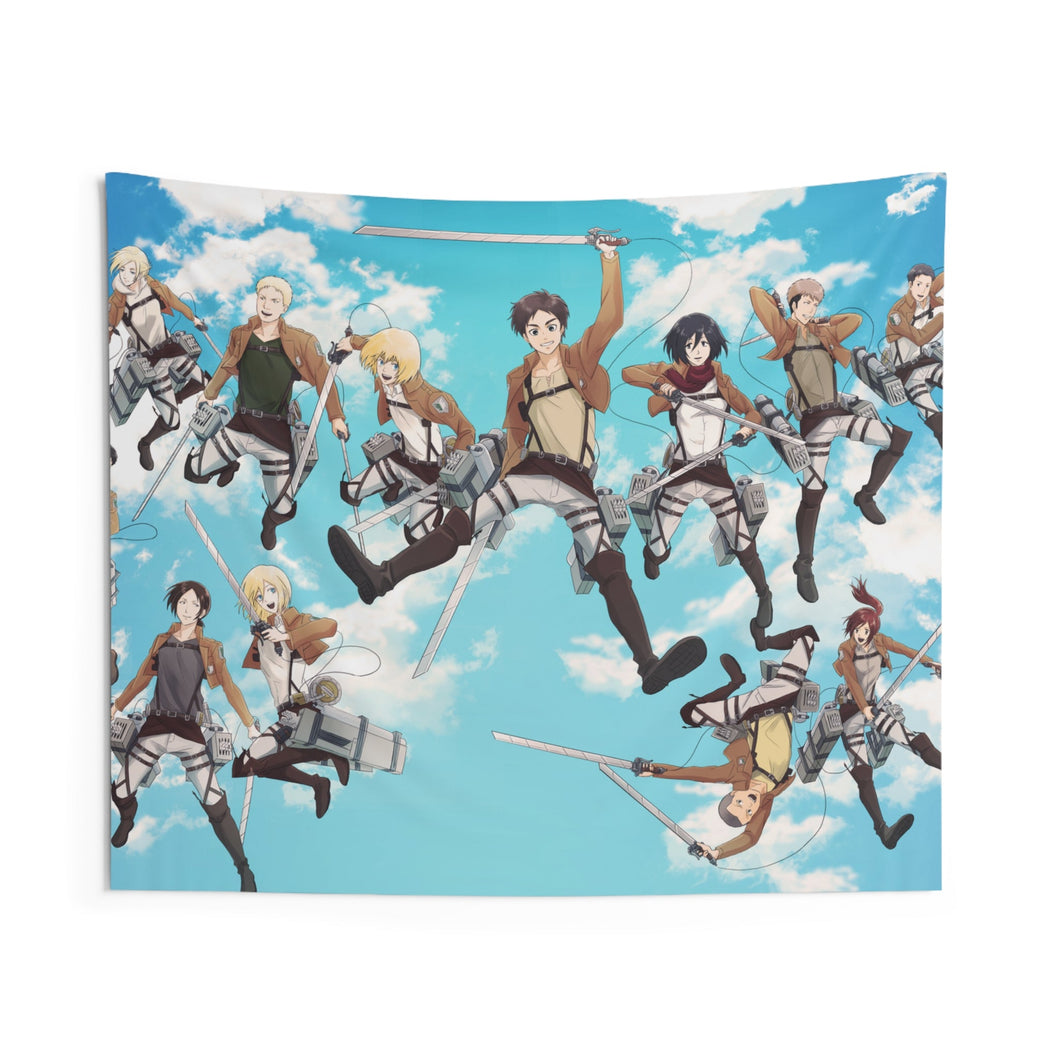 Anime Attack On Titan Indoor Wall Tapestry