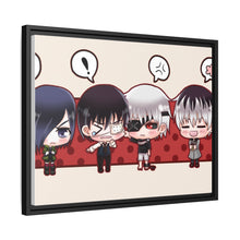 Load image into Gallery viewer, Kaneki&#39;s and Touka&#39;s Canvas Framed Art Print
