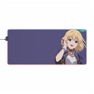 Rokudenashi Majutsu Koushi To Akashic Records Rumia Tingel RGB LED Mouse Pad (Desk Mat)
