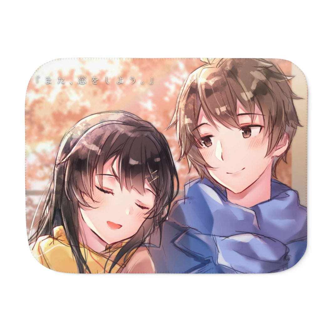 Rascal Does Not Dream of Bunny Girl Senpai Sherpa Blanket