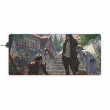 Load image into Gallery viewer, Anime Attack On Titan RGB LED Mouse Pad (Desk Mat)
