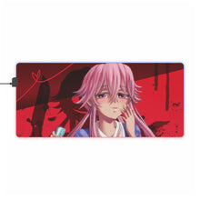 Load image into Gallery viewer, Yuno Gasai RGB LED Mouse Pad (Desk Mat)
