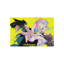 Load image into Gallery viewer, Cyberpunk Edgerunners Lucy and David Rug
