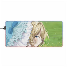 Load image into Gallery viewer, Violet Evergarden RGB LED Mouse Pad (Desk Mat)
